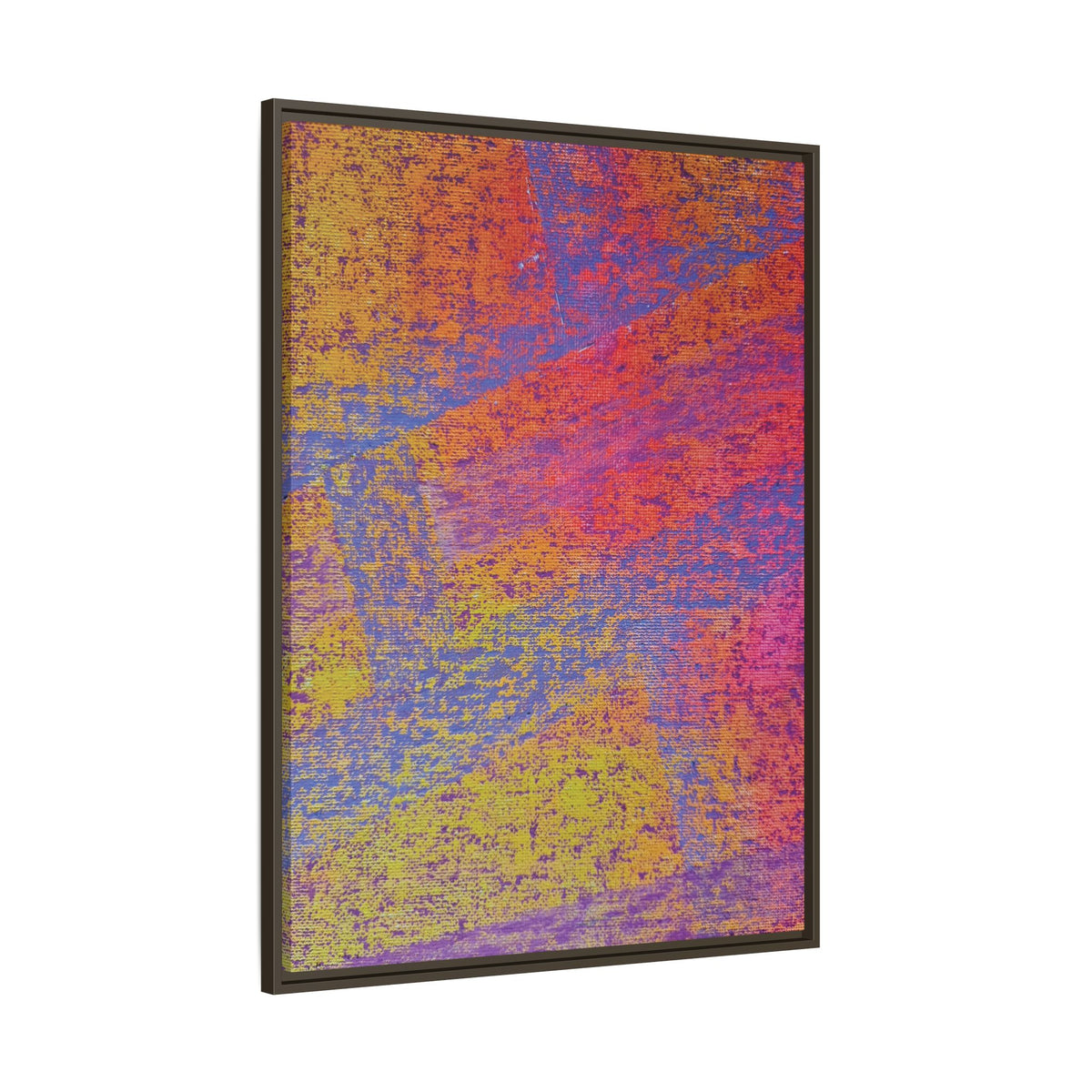 Sunset Matte Canvas, Framed