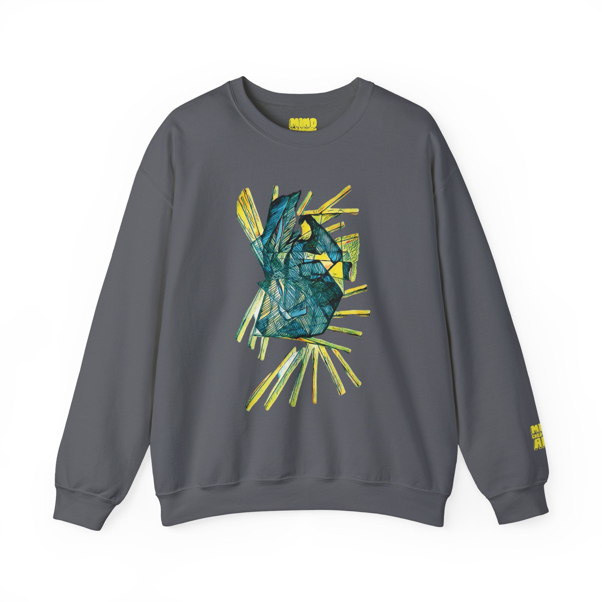Lightspeed (Teal) Unisex Heavy Blend™ Crewneck Sweatshirt