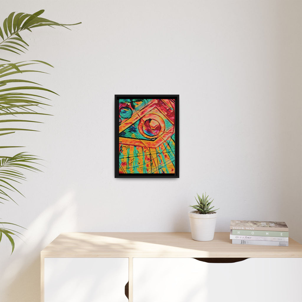 Love (Bright) Matte Canvas, Framed