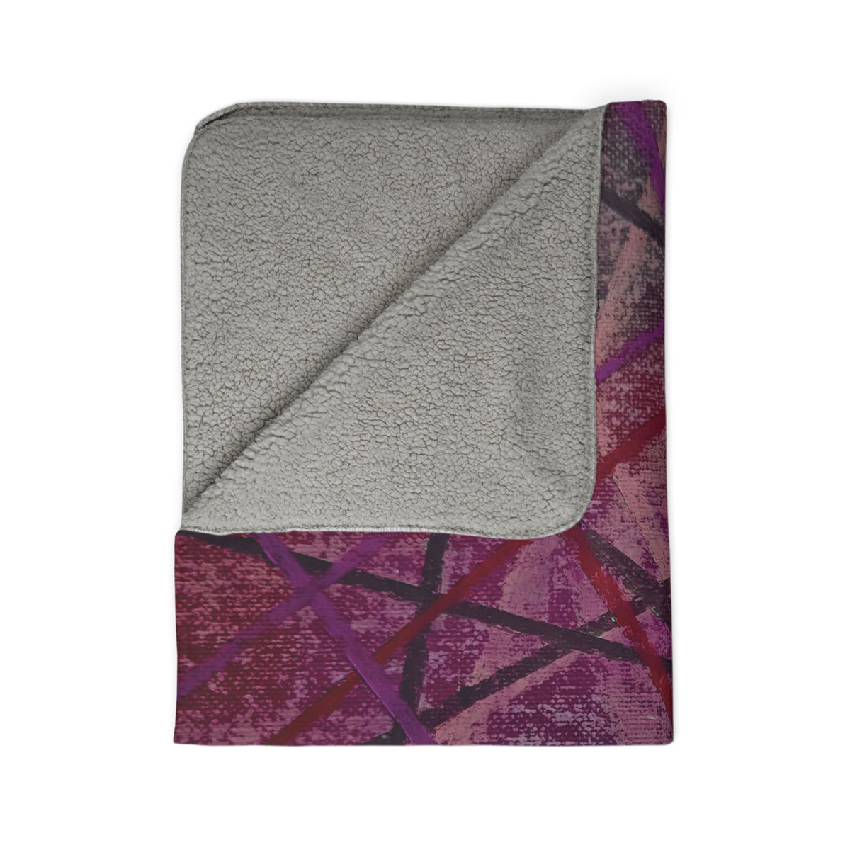 Knots Fleece Sherpa Blanket