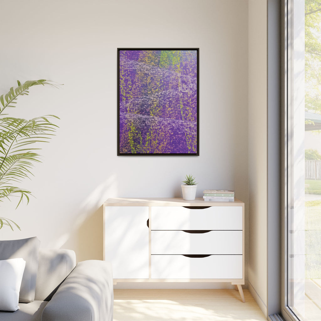 Hazy (V3) Matte Canvas, Framed