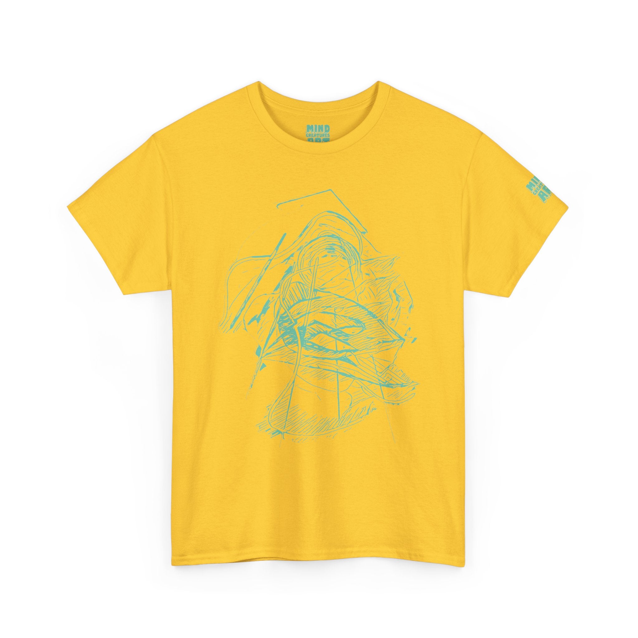 Dive Reflex (Teal) Unisex Heavy Cotton Tee