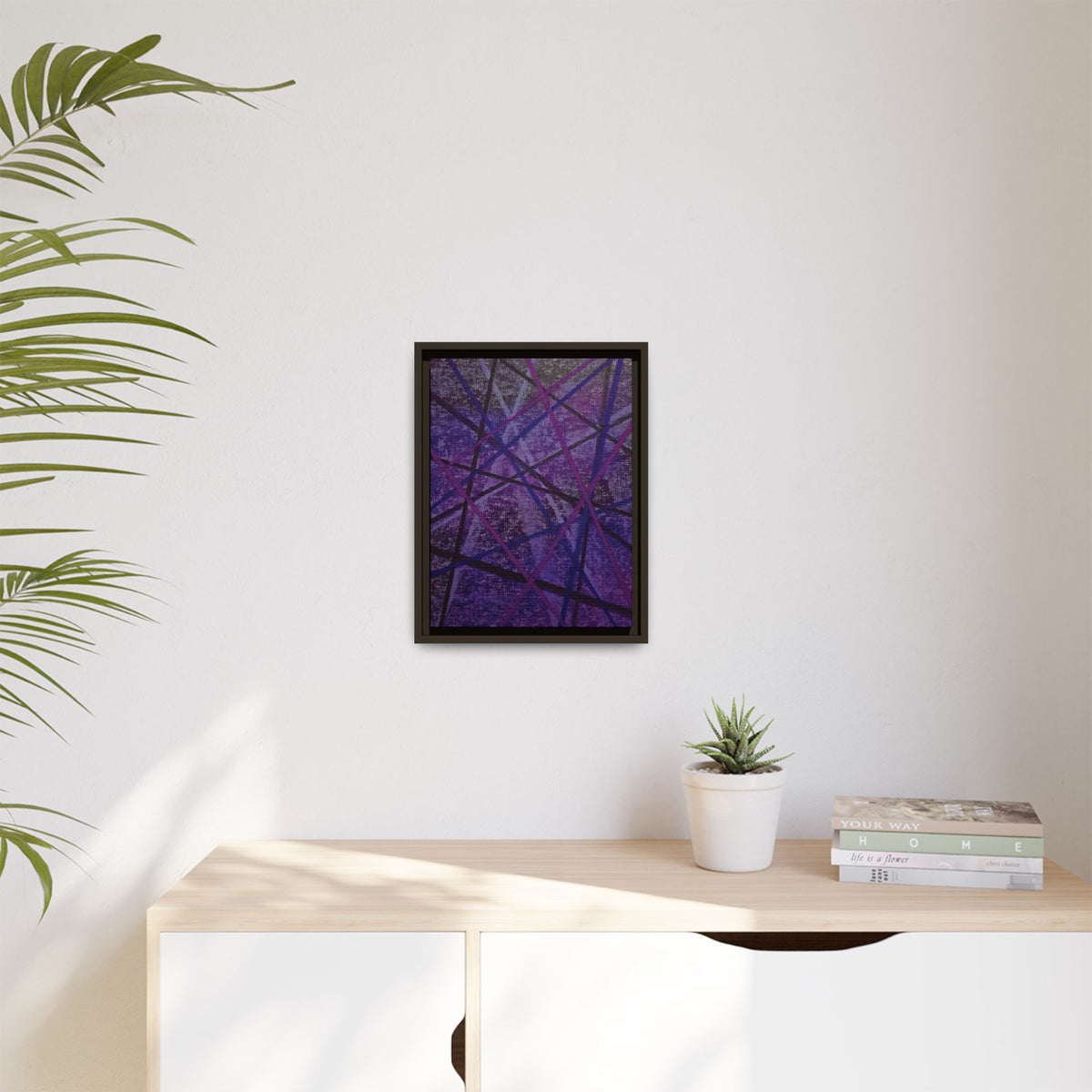 Knots (V2) Matte Canvas, Framed
