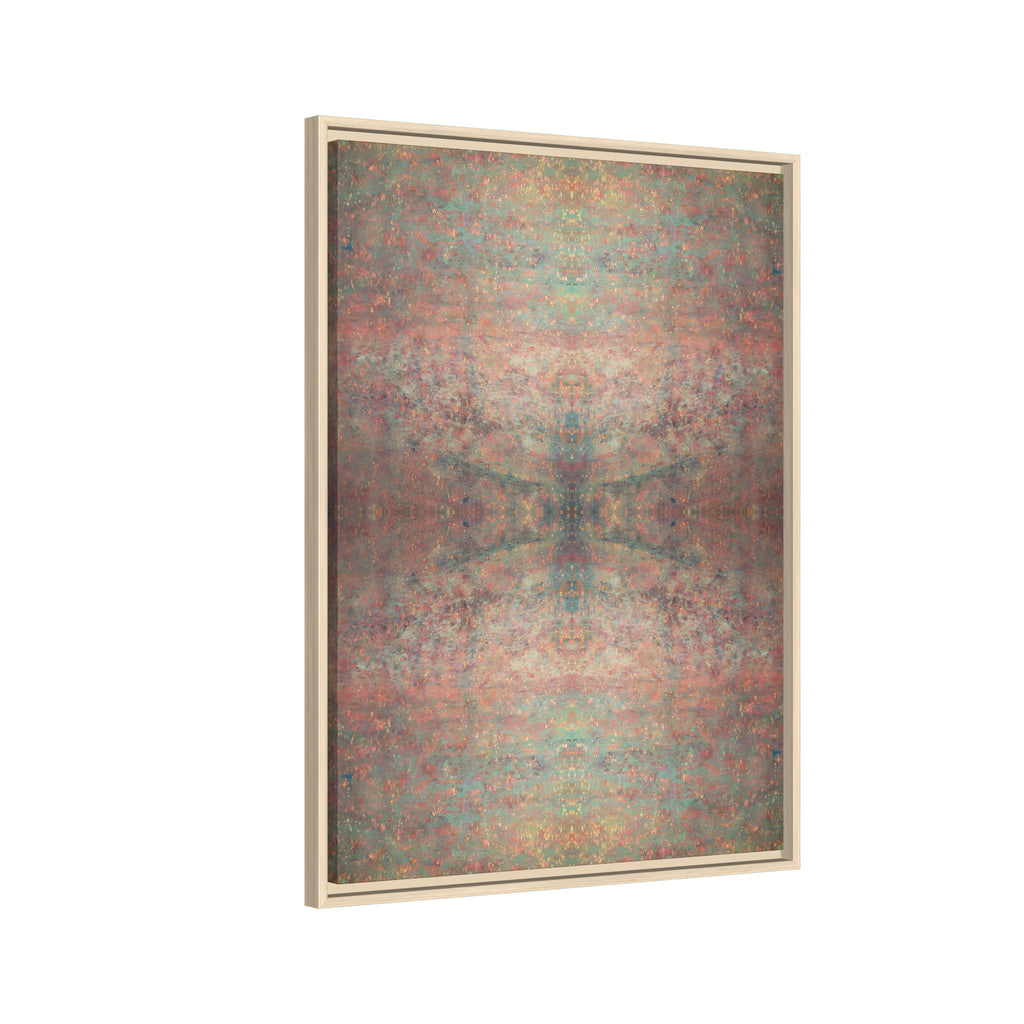 Hourglass Matte Canvas, Framed
