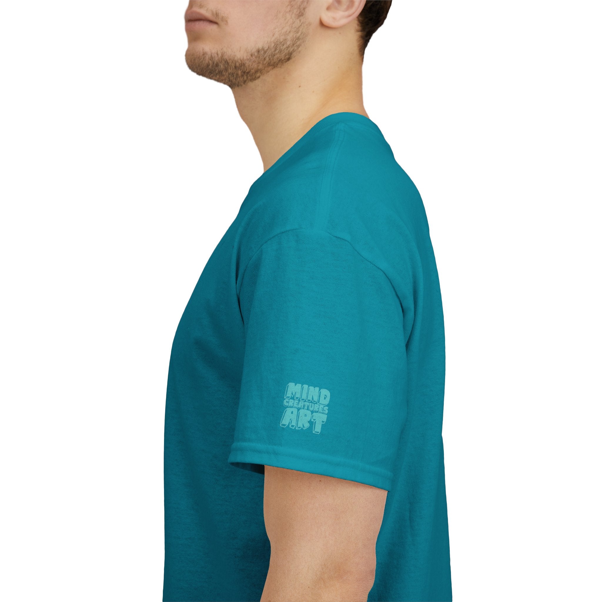 Davy Jones (Electric Teal) Unisex Heavy Cotton Tee
