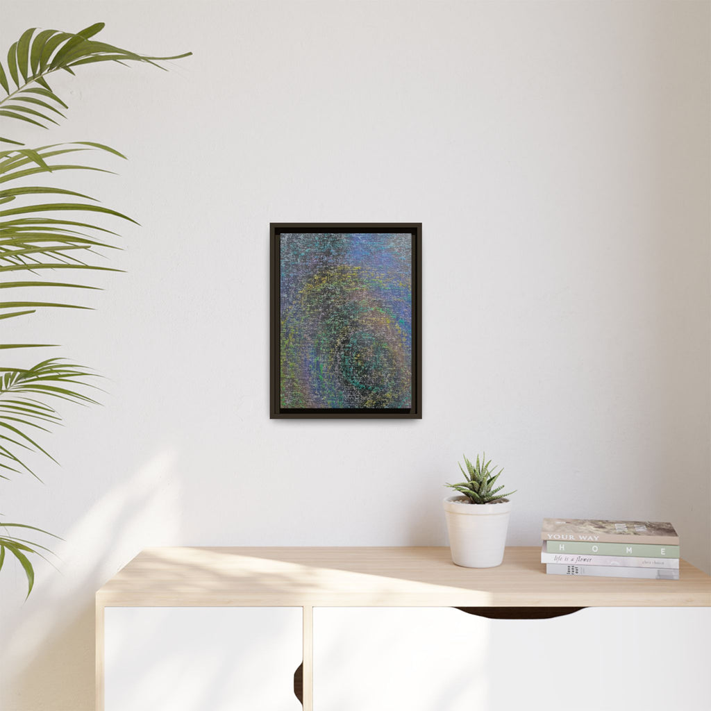 Iridescent (V2) Matte Canvas, Framed