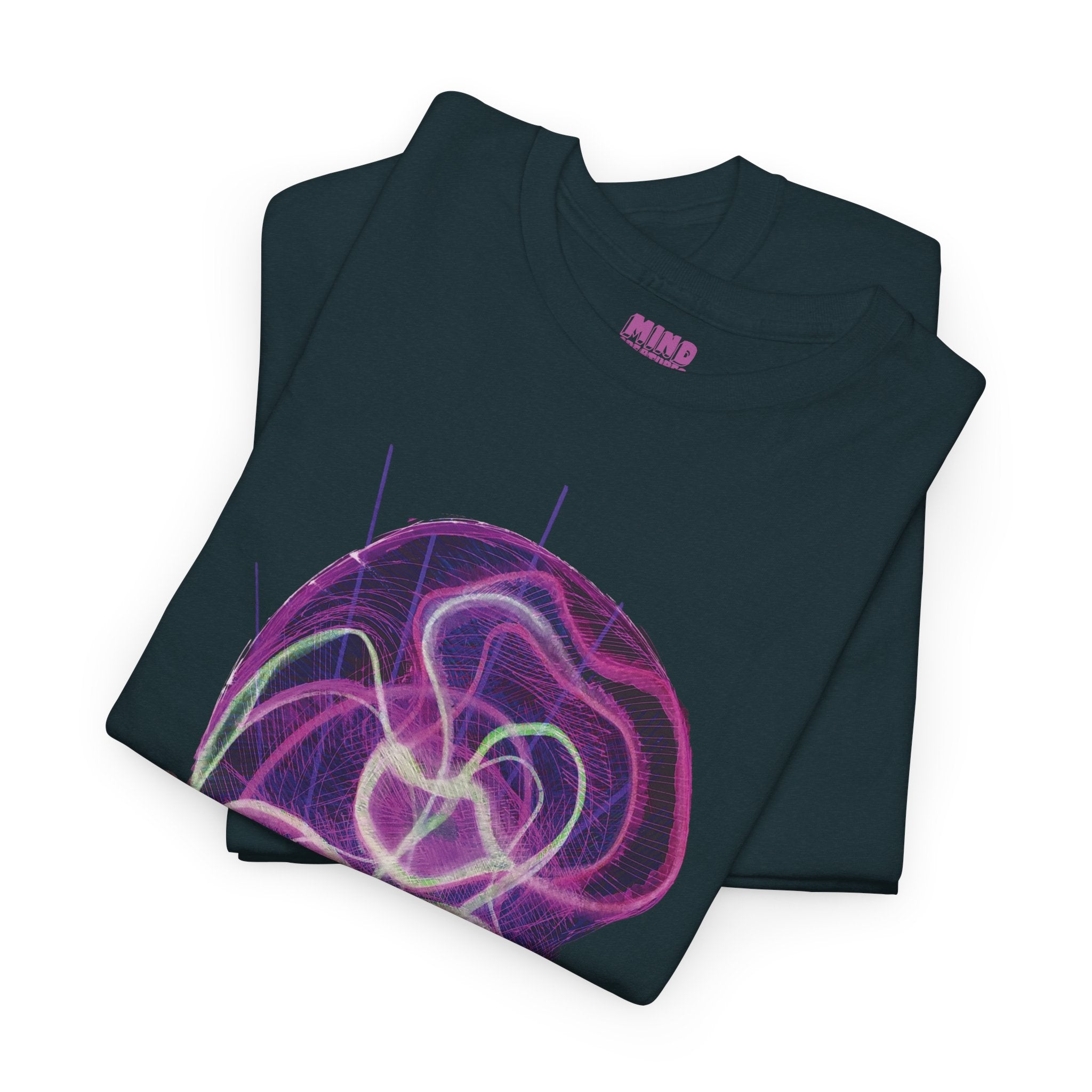 Davy Jones (Electric Purple) Unisex Heavy Cotton Tee