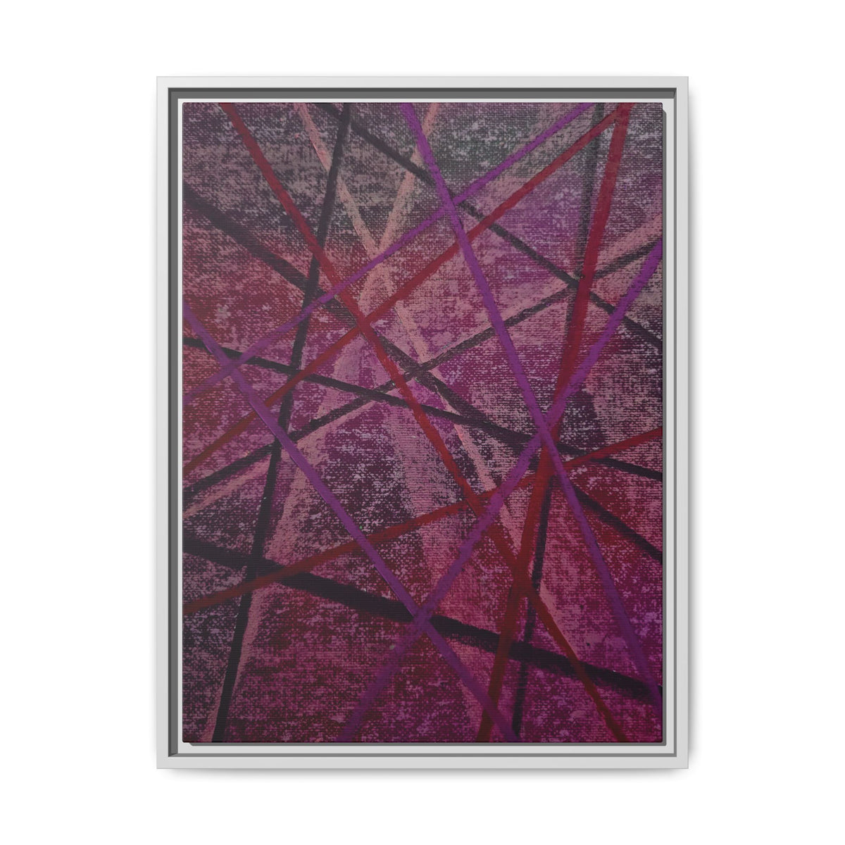 Knots Matte Canvas, Framed
