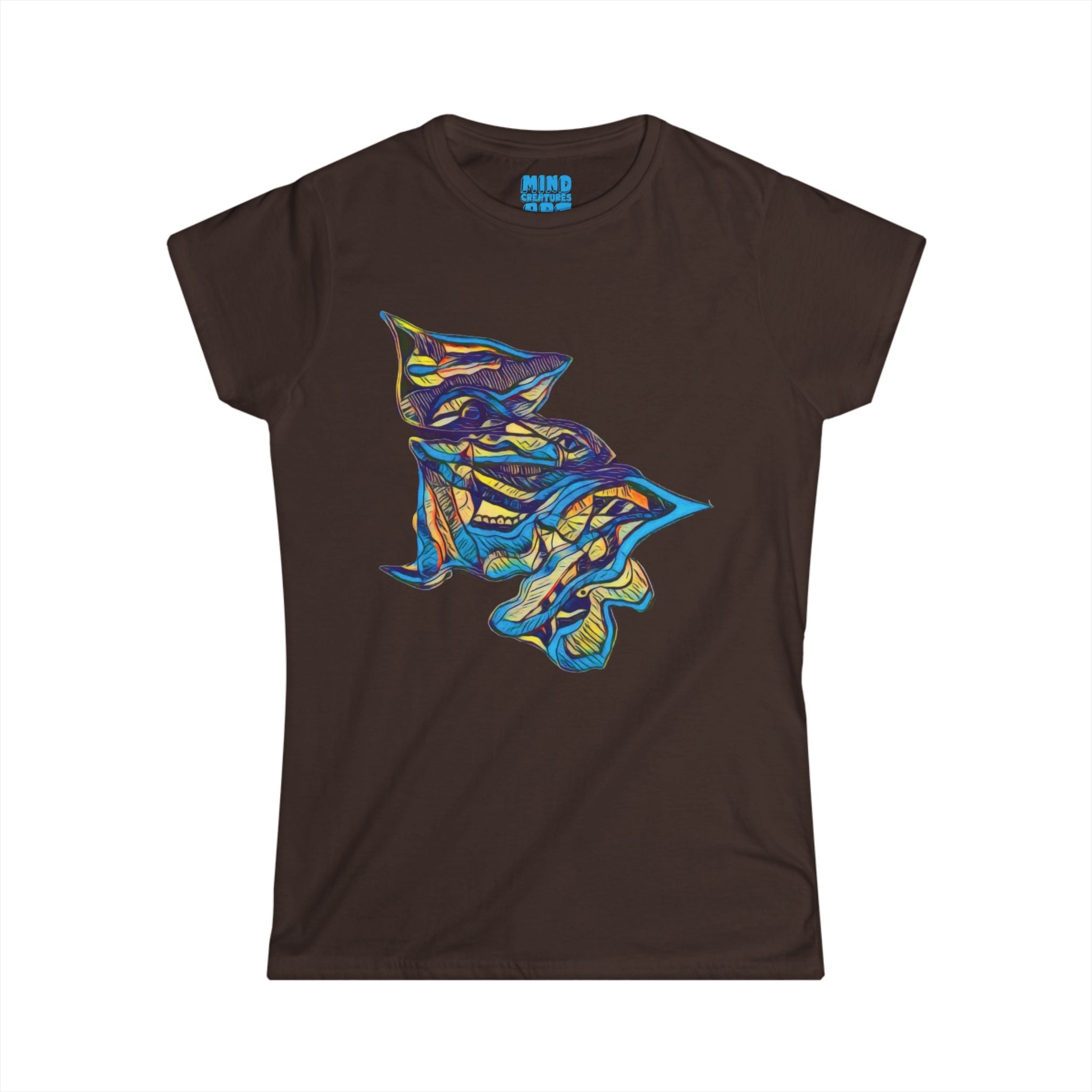 Cheshire (Blue & Yellow) Women's Softstyle Tee