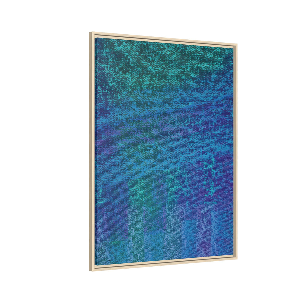 Oceanic Matte Canvas, Framed