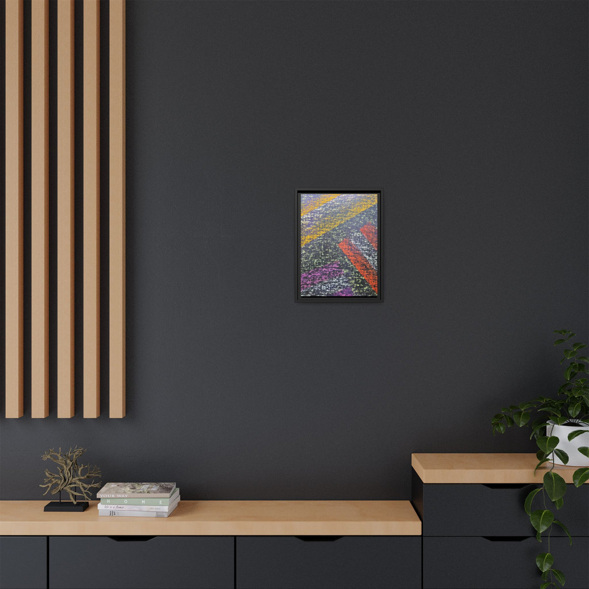 Motivation Matte Canvas, Framed