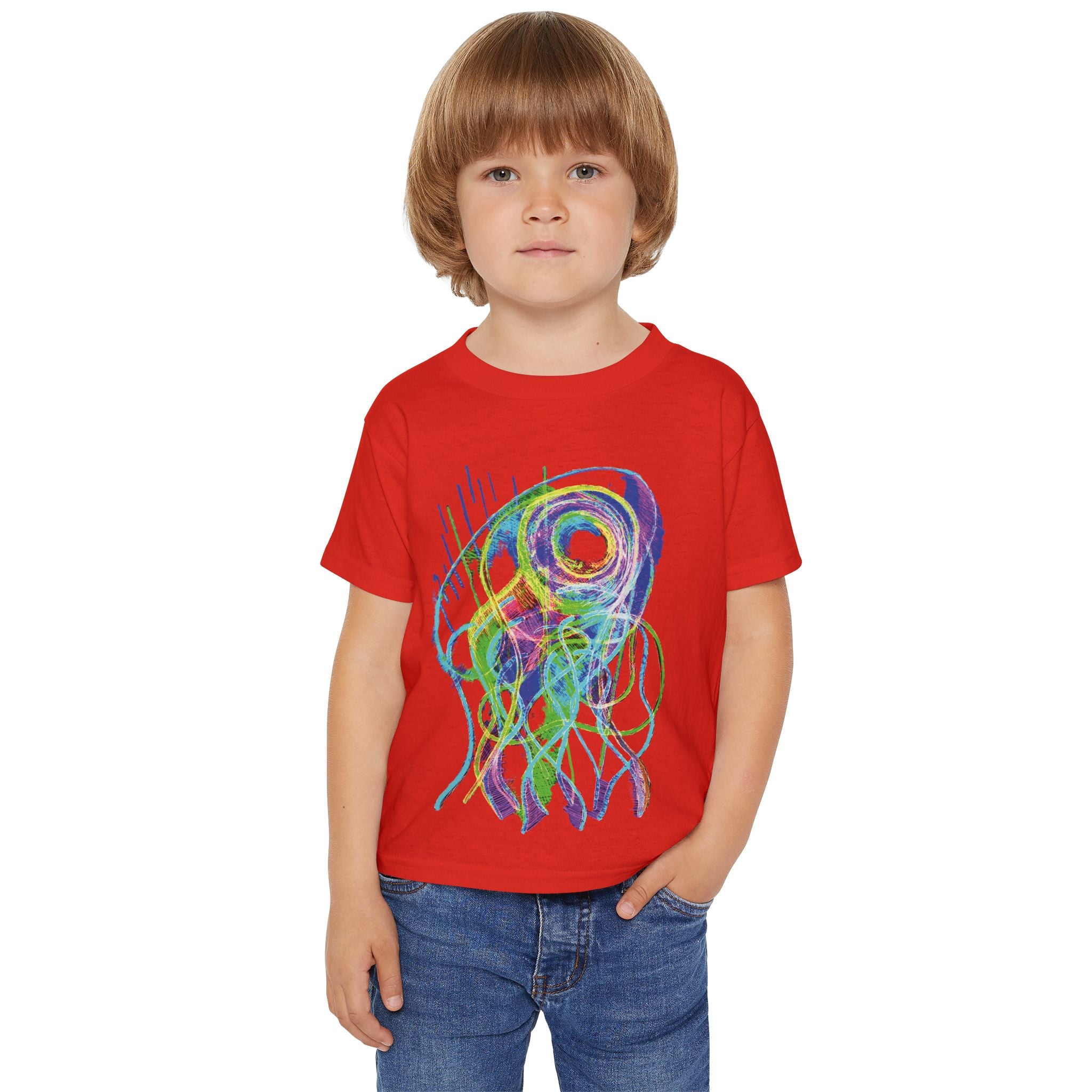 Jelly Jam (Neon) Heavy Cotton™ Toddler T-shirt