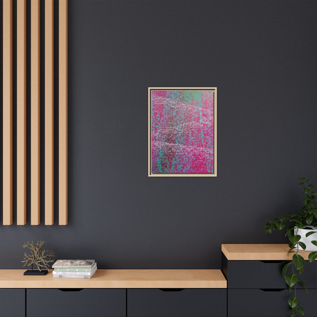 Hazy (V2) Matte Canvas, Framed