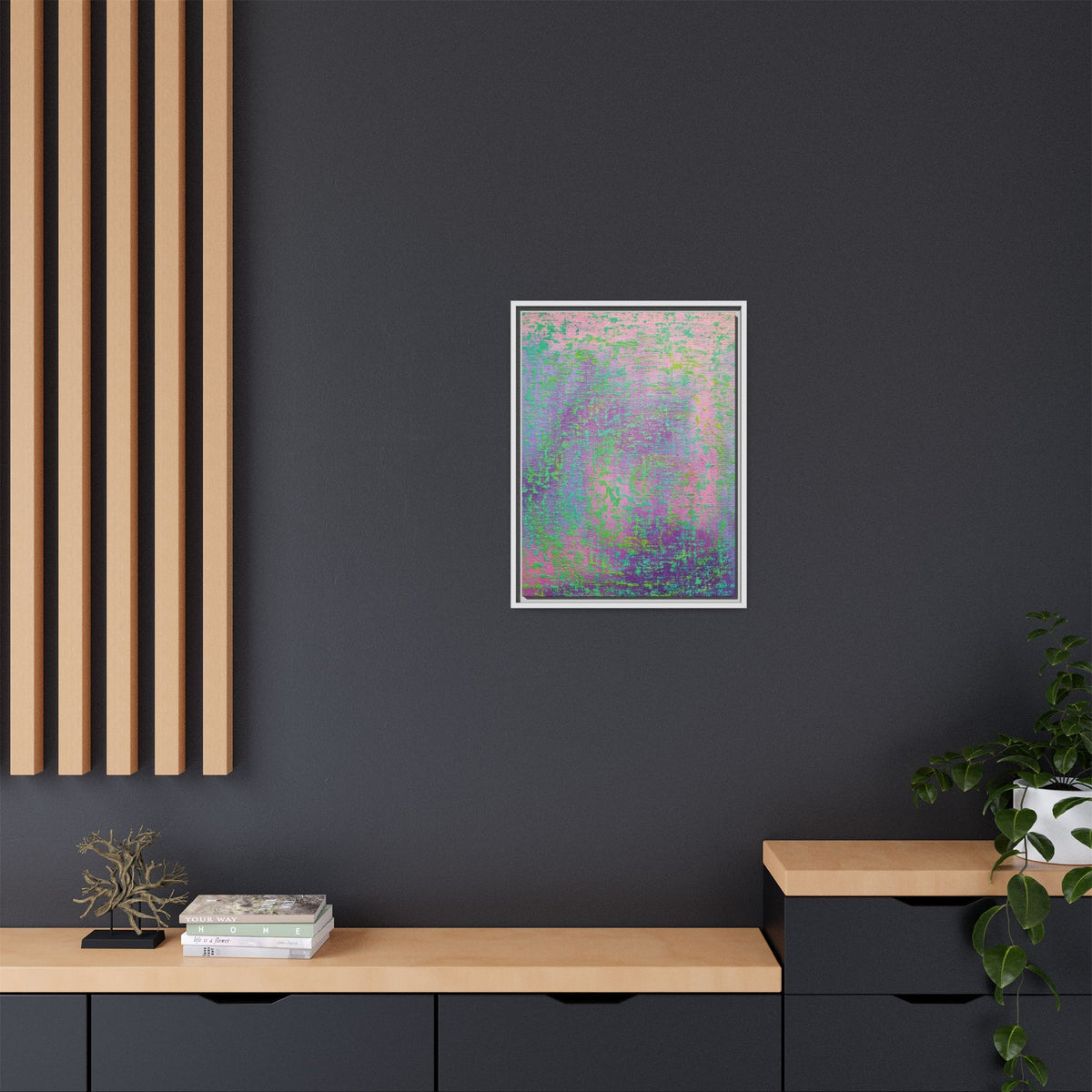 Unicorn Matte Canvas, Framed
