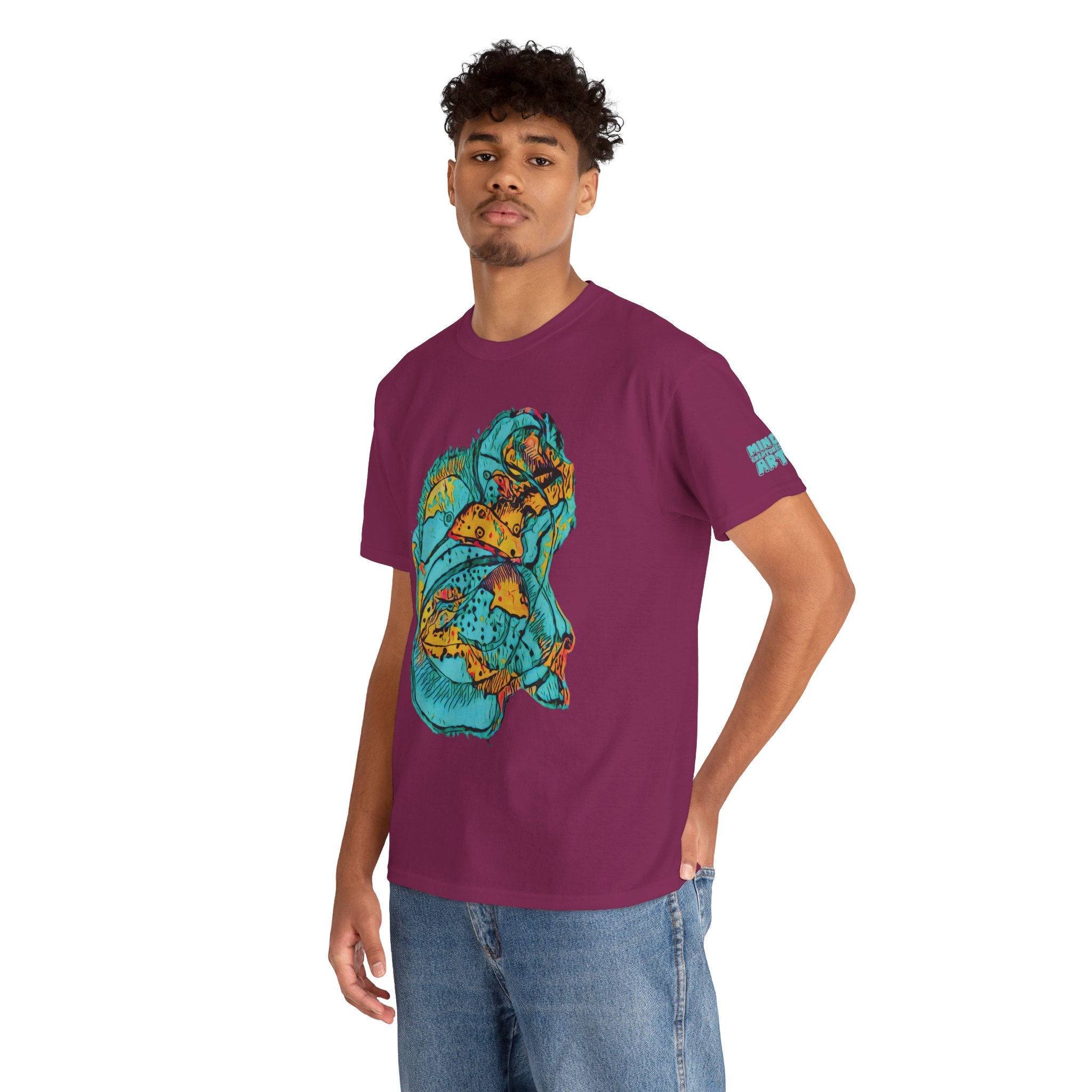 Exploration (Version 2) Unisex Heavy Cotton Tee