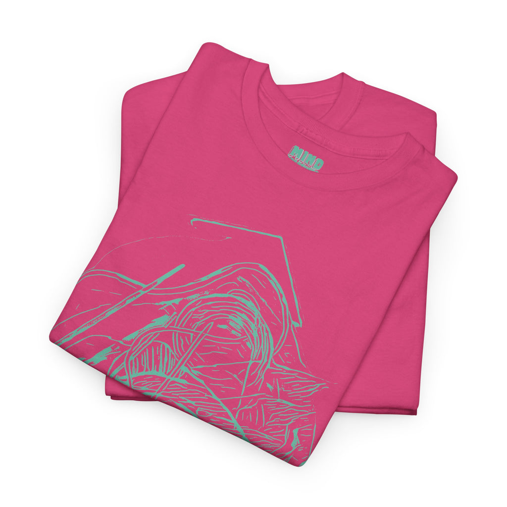 Dive Reflex (Teal) Unisex Heavy Cotton Tee