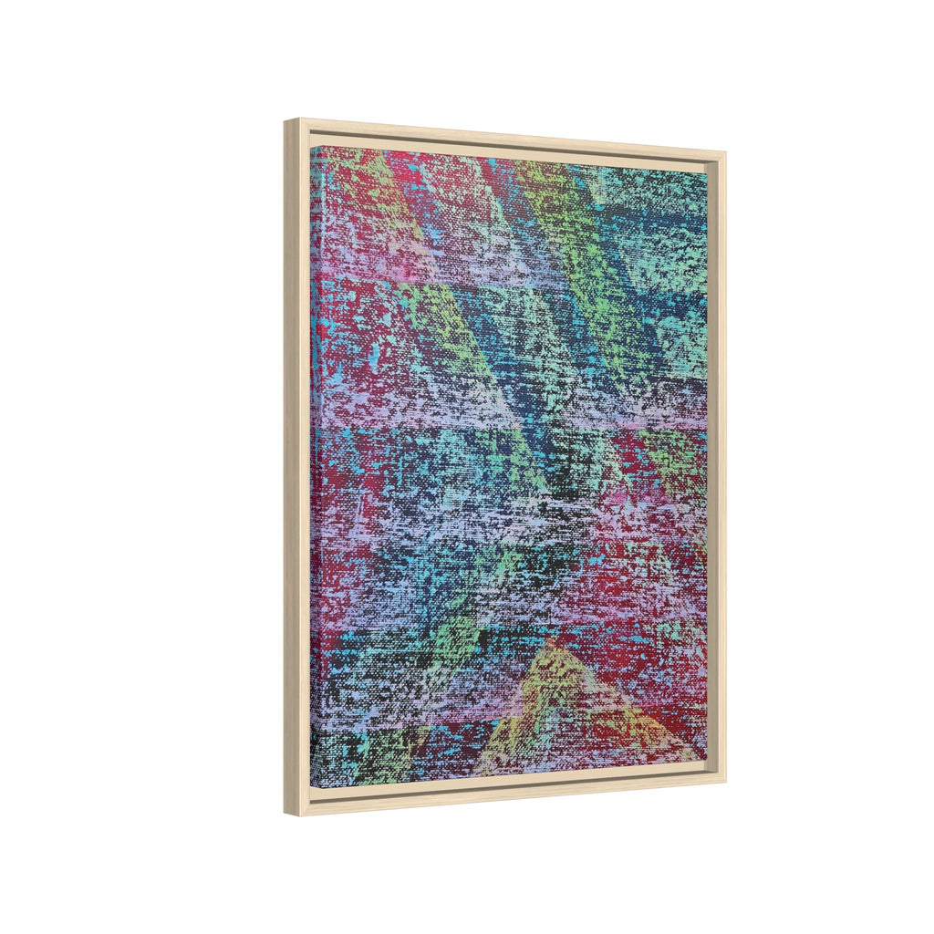 Elocution Matte Canvas, Framed