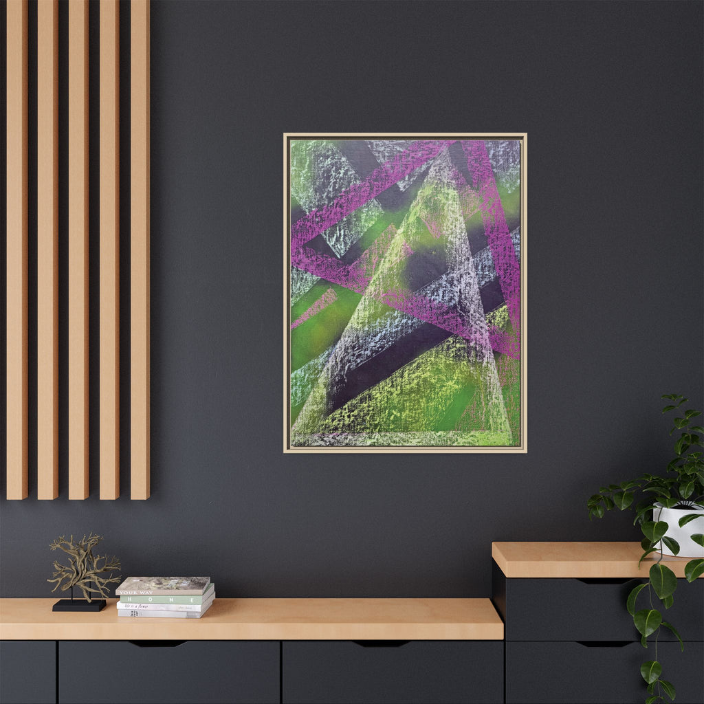 Believe (V4) Matte Canvas, Framed