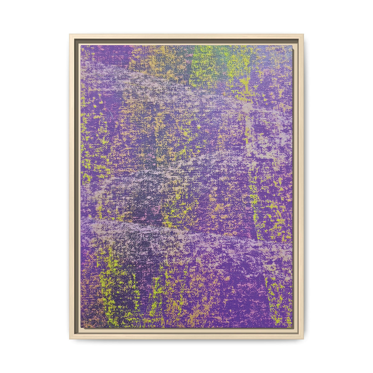 Hazy (V3) Matte Canvas, Framed