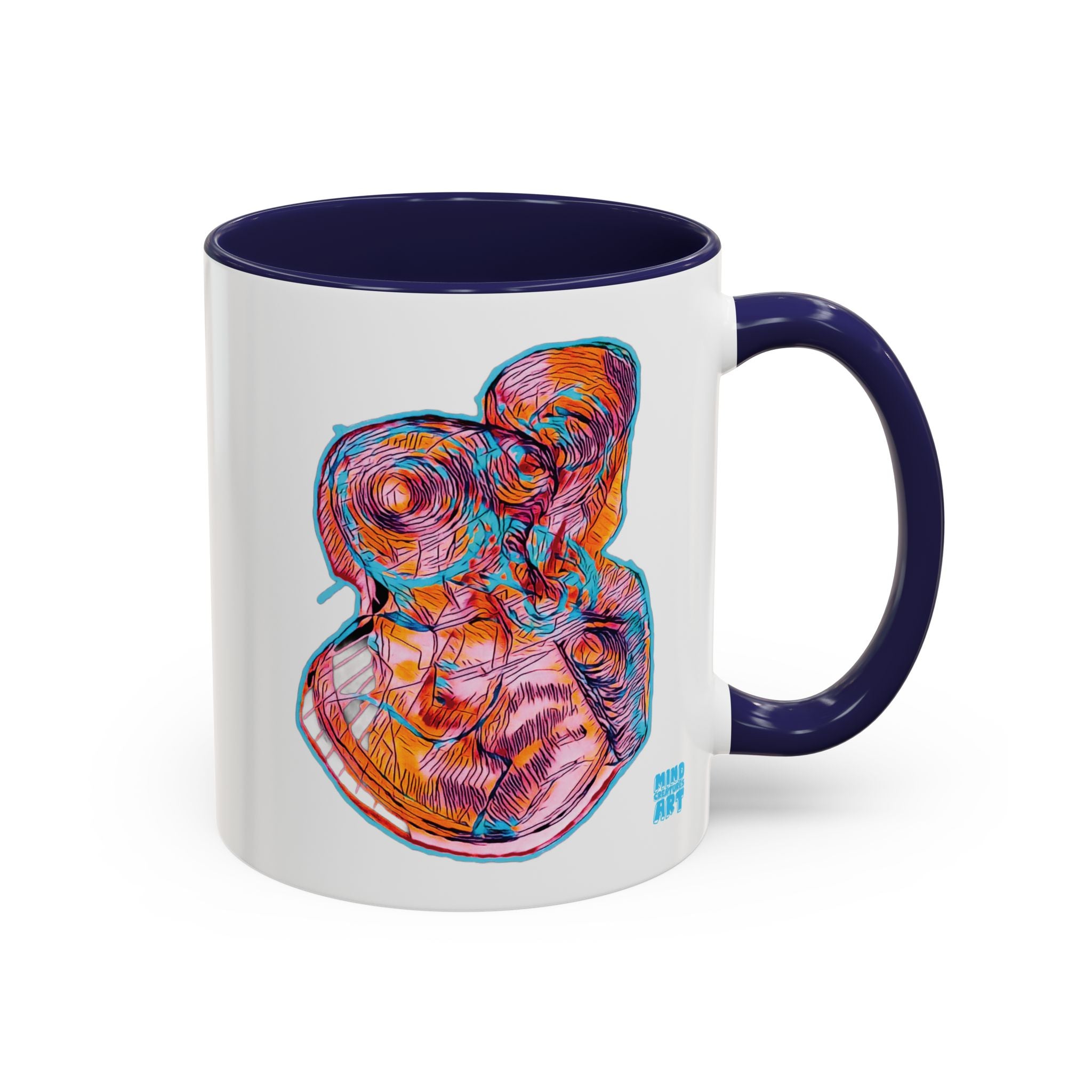 Curiosity (Pink) Accent Coffee Mug (11oz, 15oz)