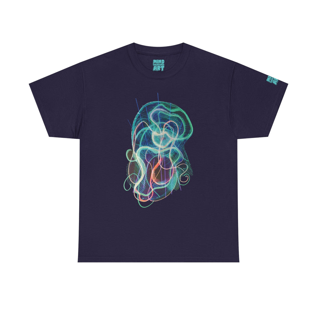 Davy Jones (Electric Teal) Unisex Heavy Cotton Tee
