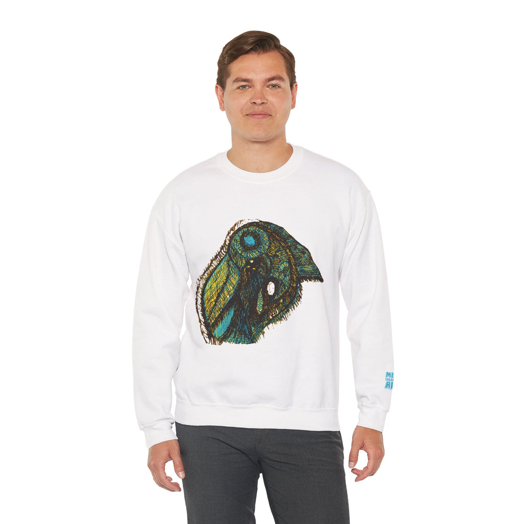 Who Are You? (Gold) Unisex Heavy Blend™ Crewneck Sweatshirt