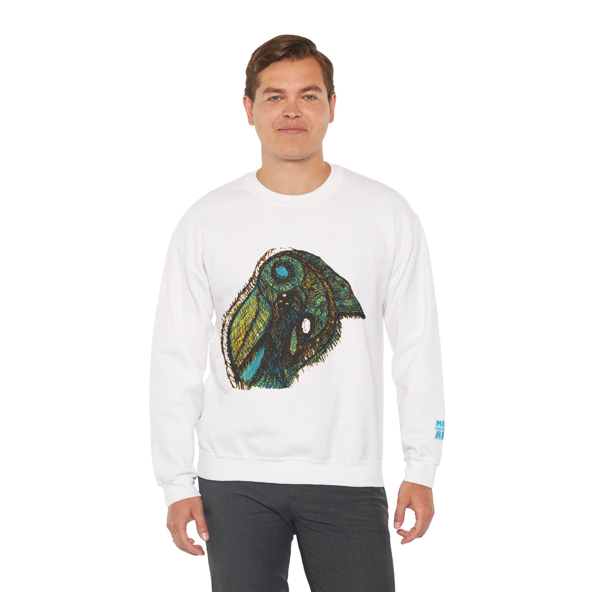 Who Are You? (Gold) Unisex Heavy Blend™ Crewneck Sweatshirt