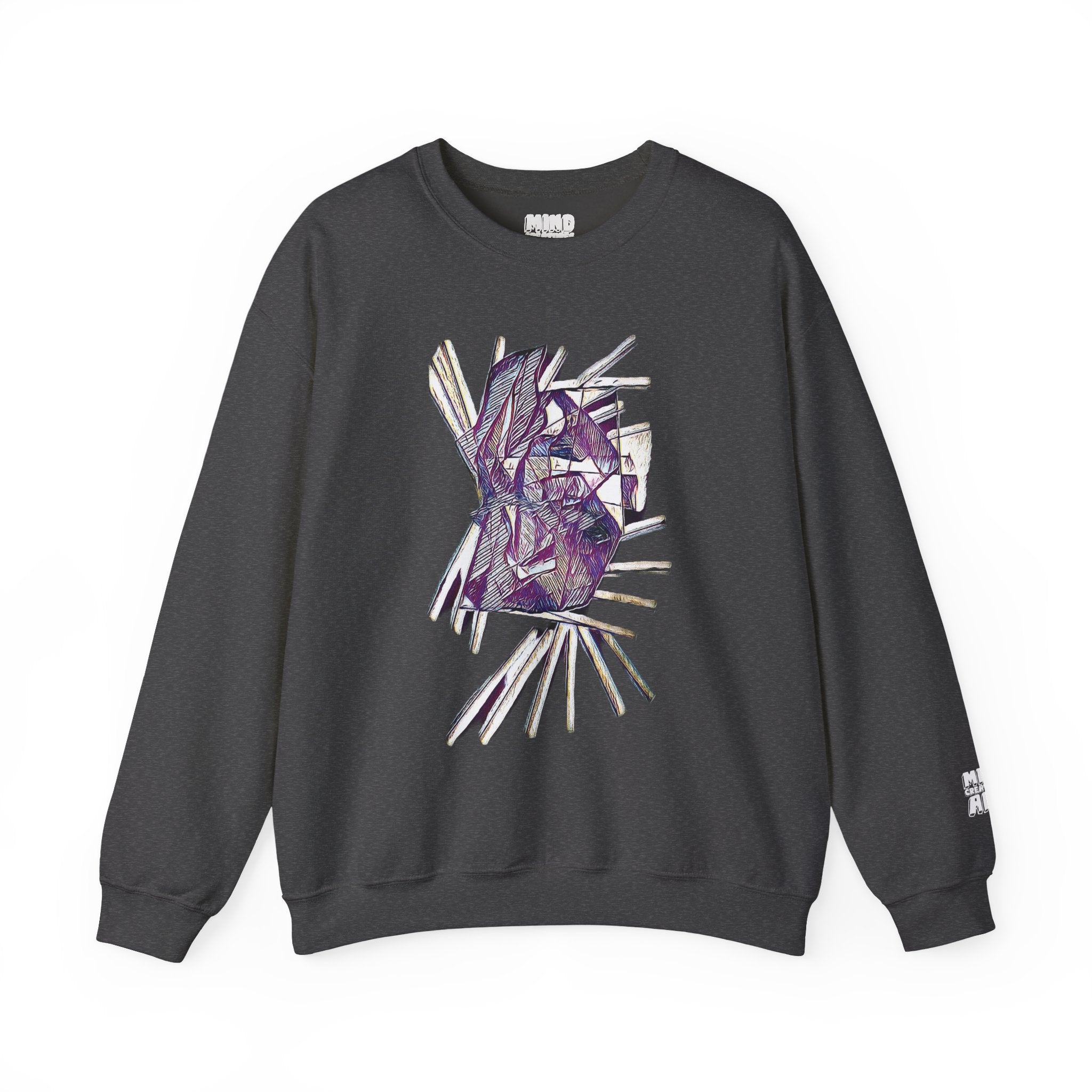 Lightspeed (Purple) Unisex Heavy Blend™ Crewneck Sweatshirt