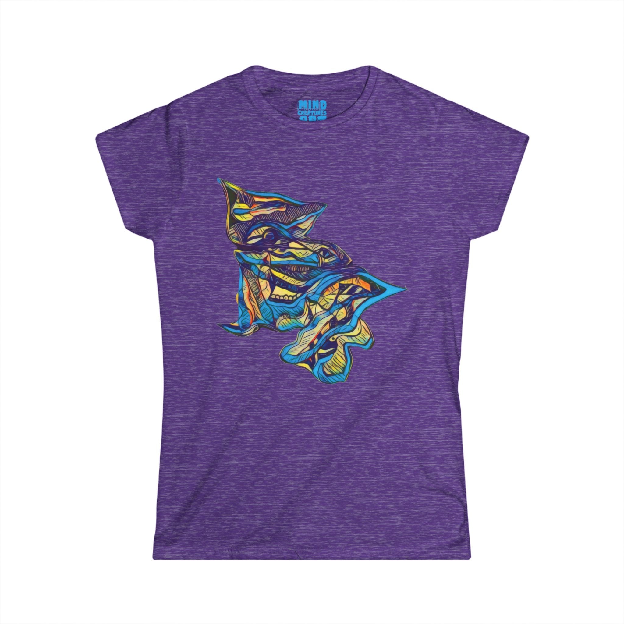 Cheshire (Blue & Yellow) Women's Softstyle Tee
