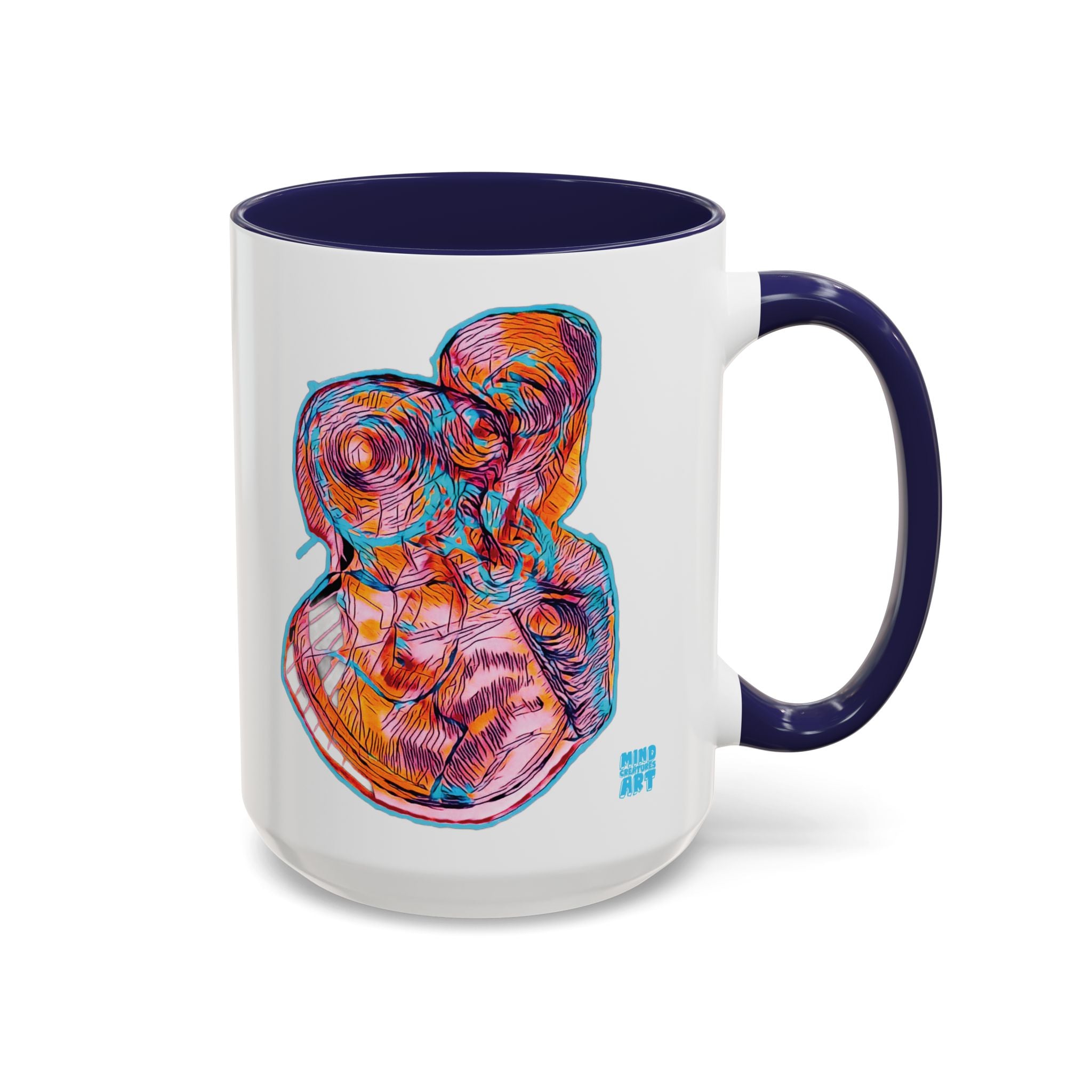 Curiosity (Pink) Accent Coffee Mug (11oz, 15oz)