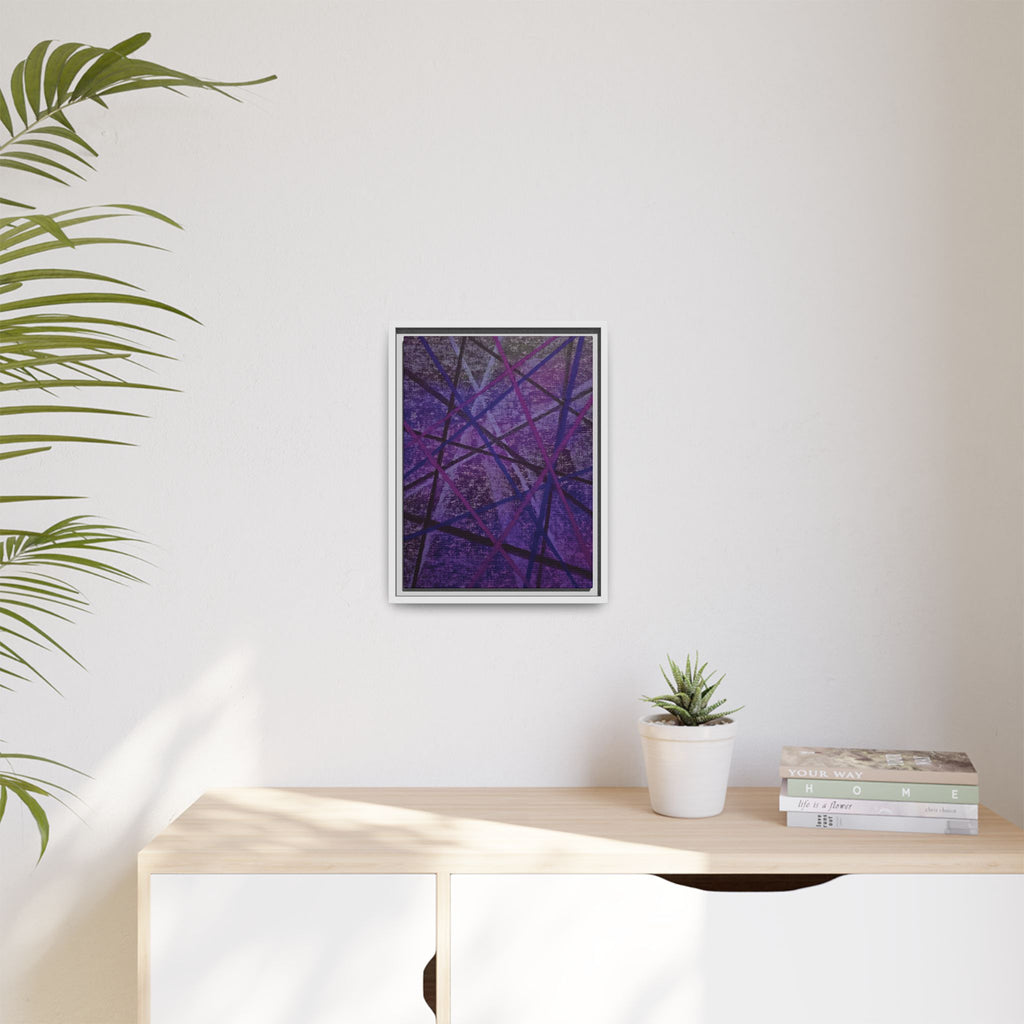 Knots (V2) Matte Canvas, Framed