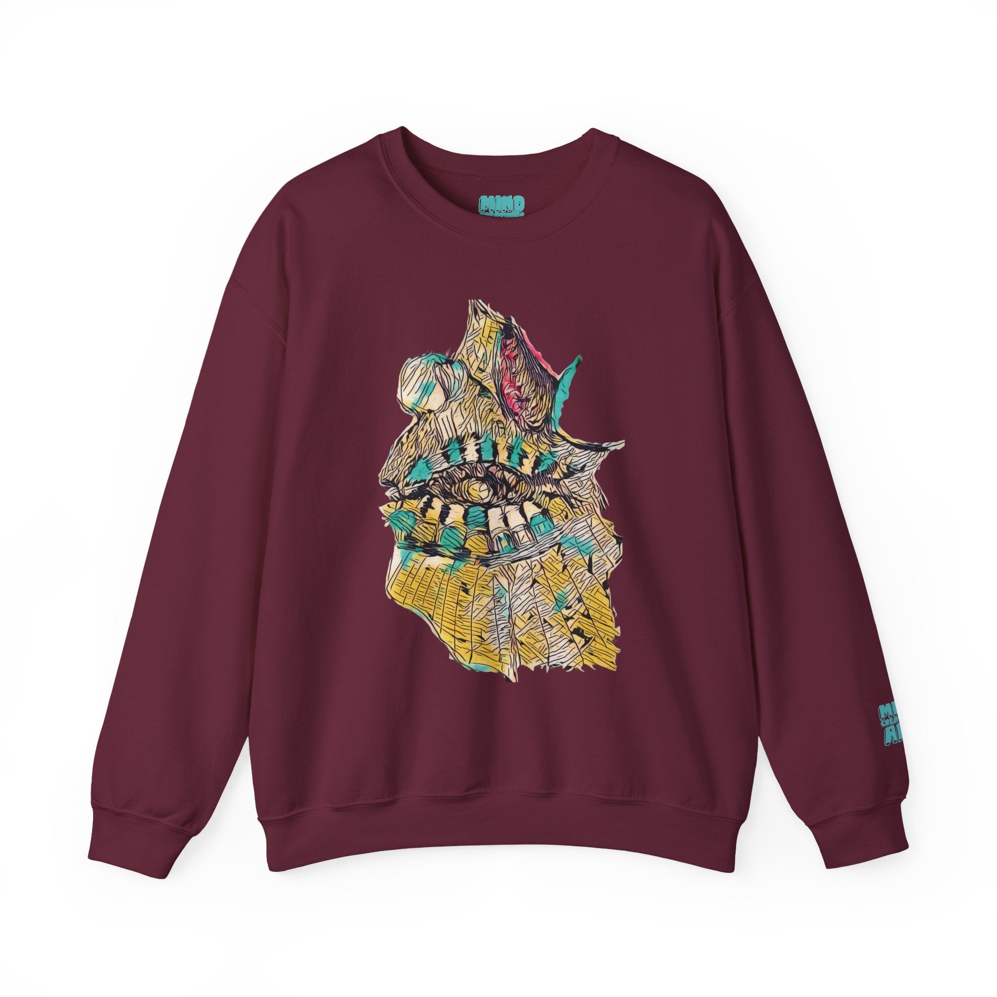 Hypnagogic (Gold) Unisex Heavy Blend™ Crewneck Sweatshirt