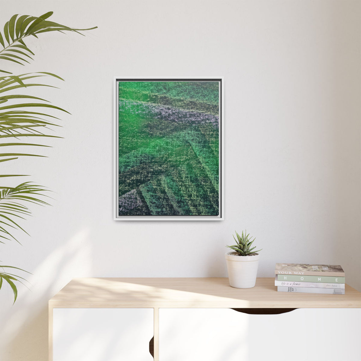 Voice (V3) Matte Canvas, Framed