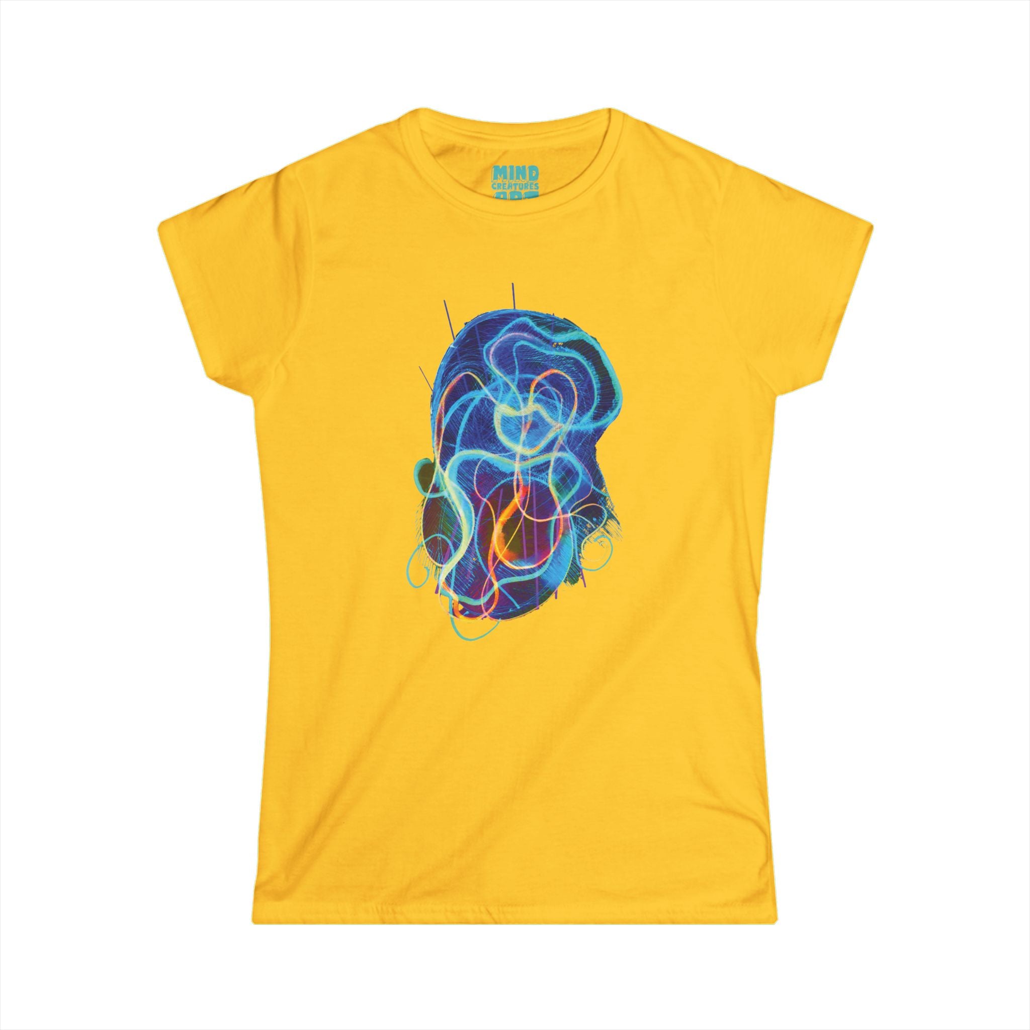 Davy Jones (Electric Blue) Women's Softstyle Tee