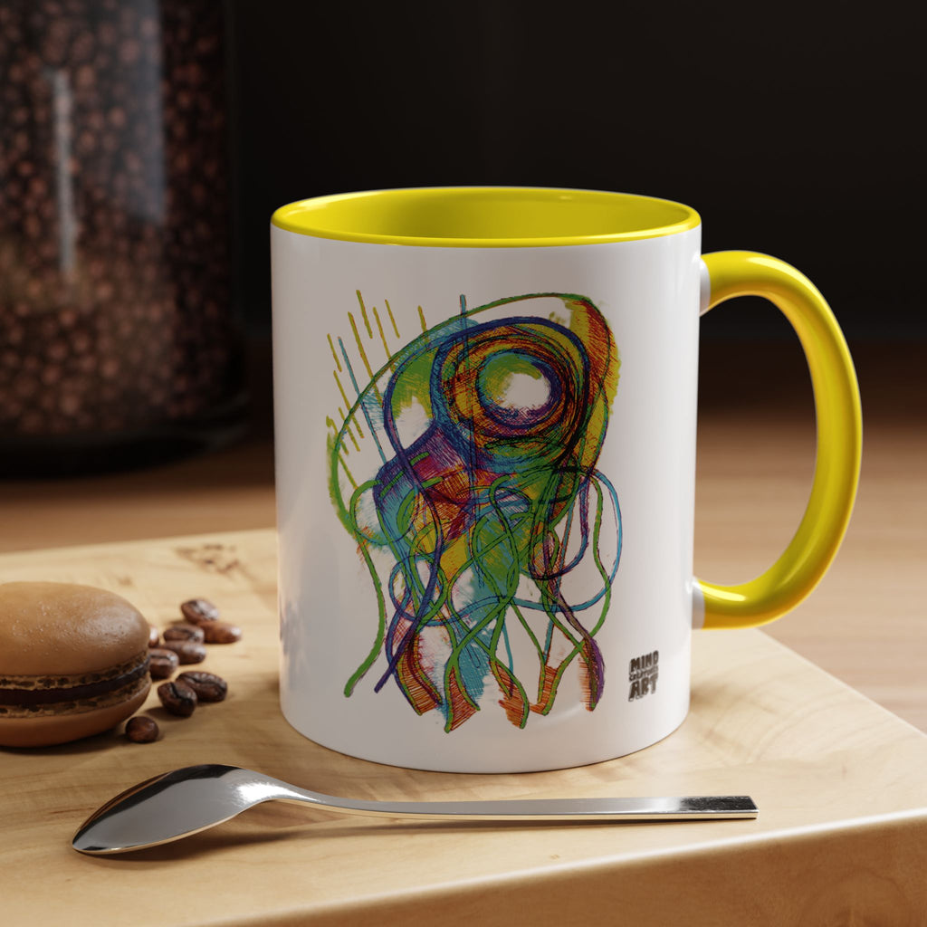 Jelly Jam Accent Coffee Mug (11oz, 15oz)