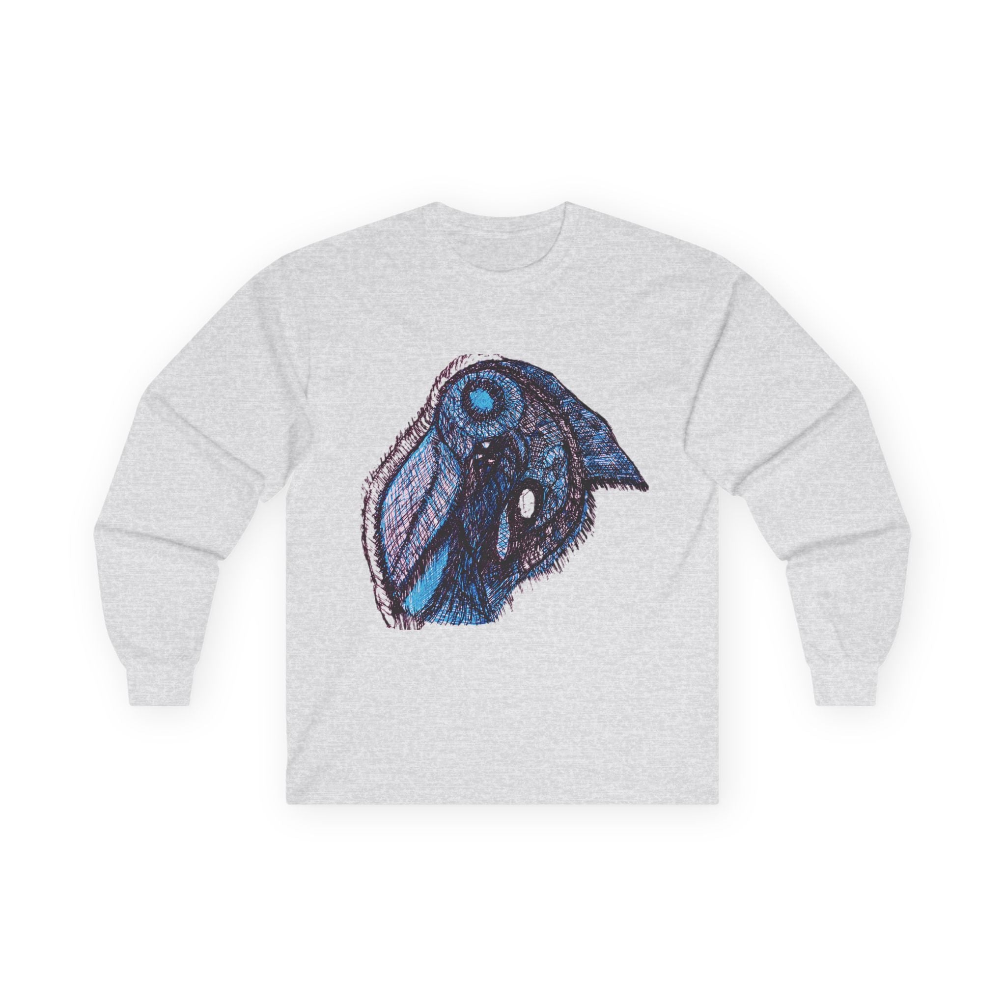 Who Are You? (Blue) Unisex Ultra Cotton Long Sleeve Tee