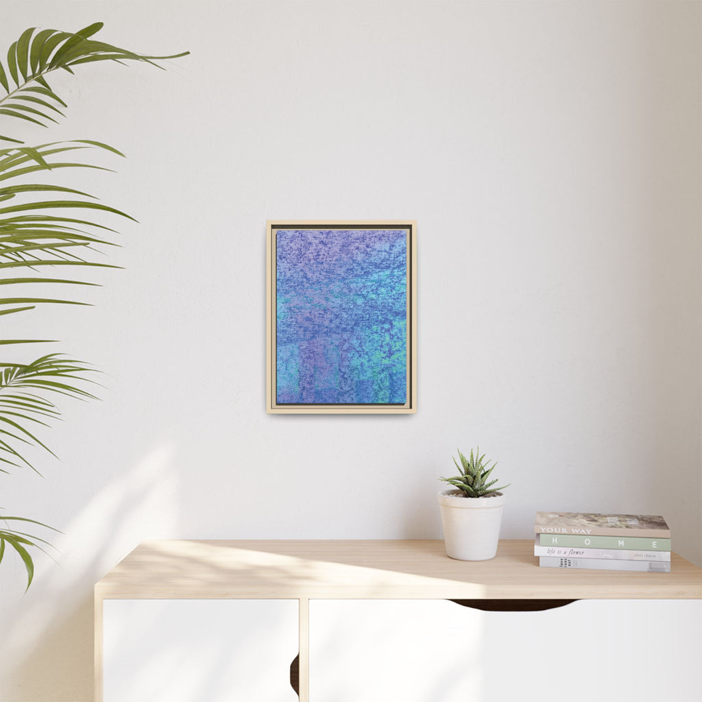 Oceanic (V2) Matte Canvas, Framed