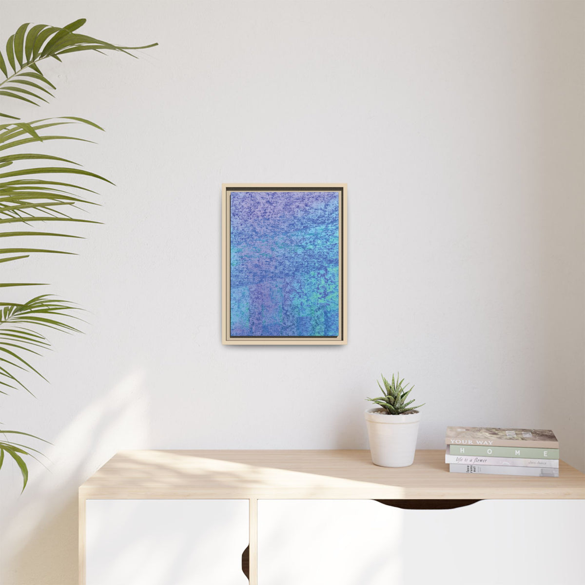 Oceanic (V2) Matte Canvas, Framed