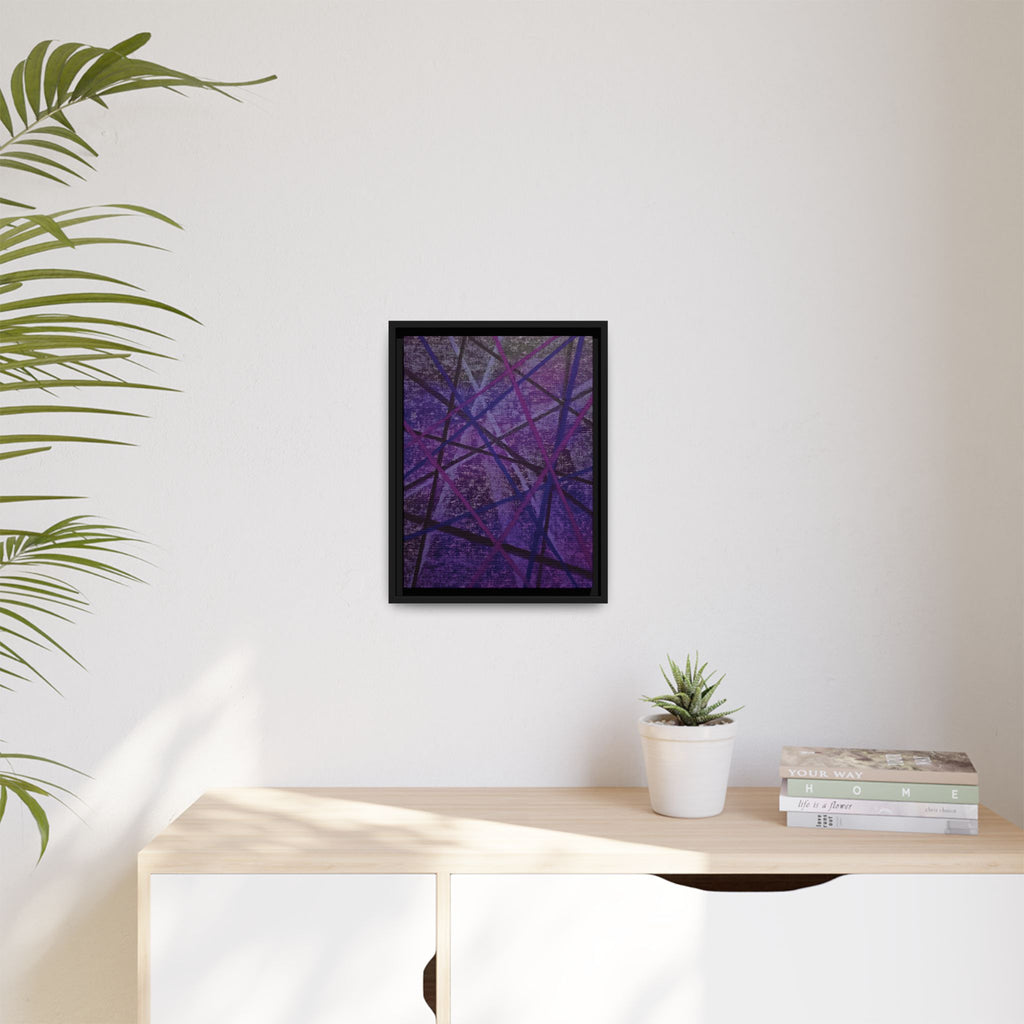 Knots (V2) Matte Canvas, Framed
