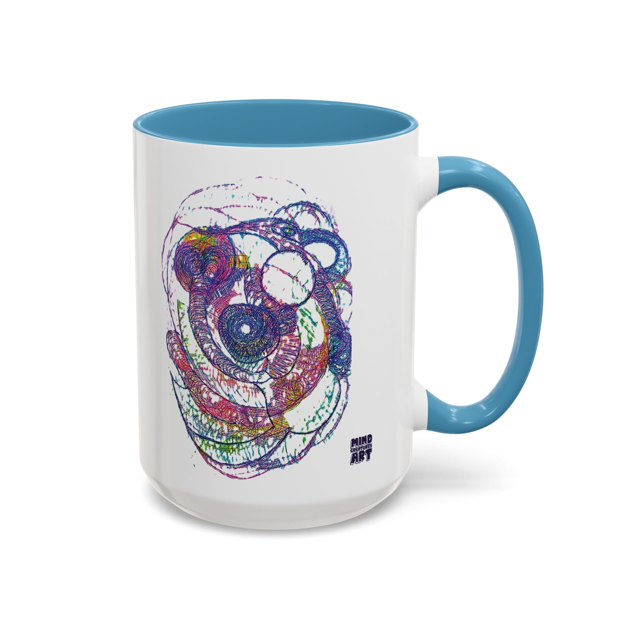 Spiraling Accent Coffee Mug (11oz, 15oz)