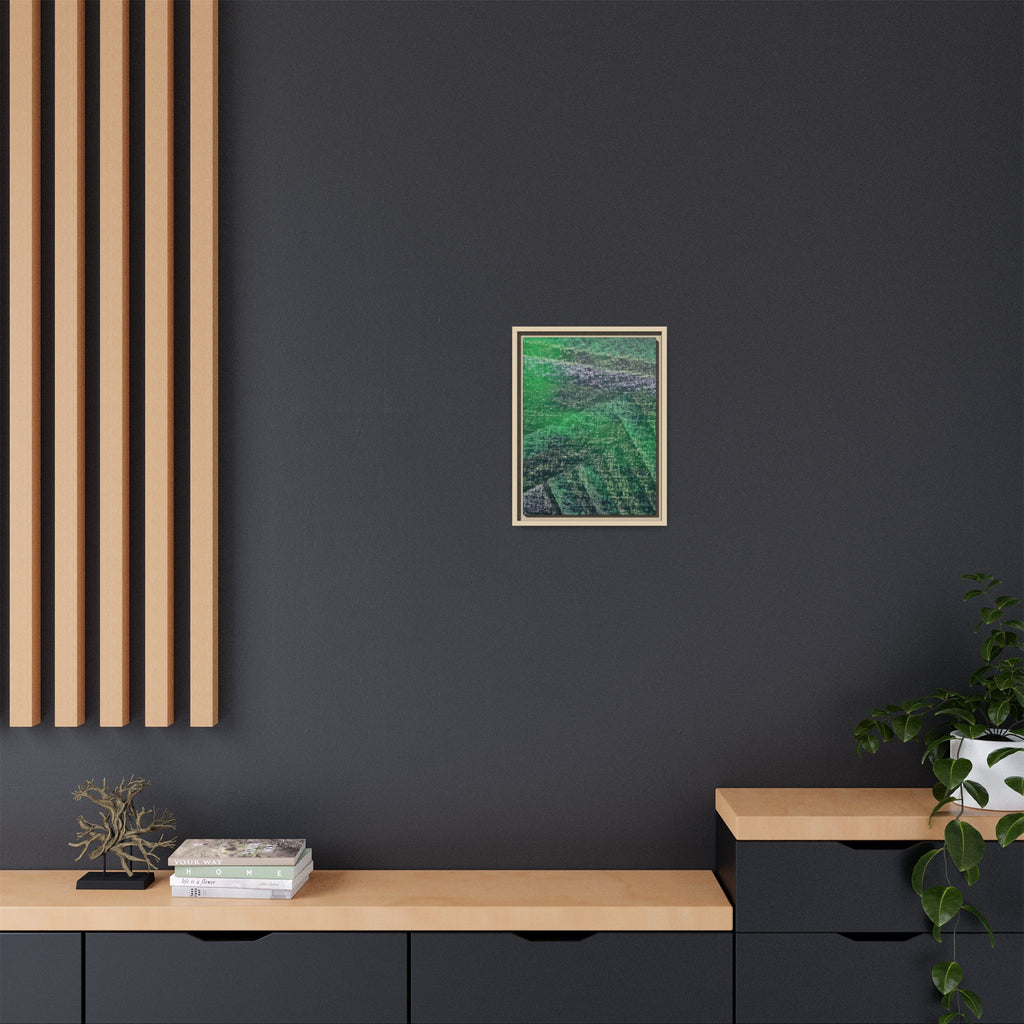 Voice (V3) Matte Canvas, Framed