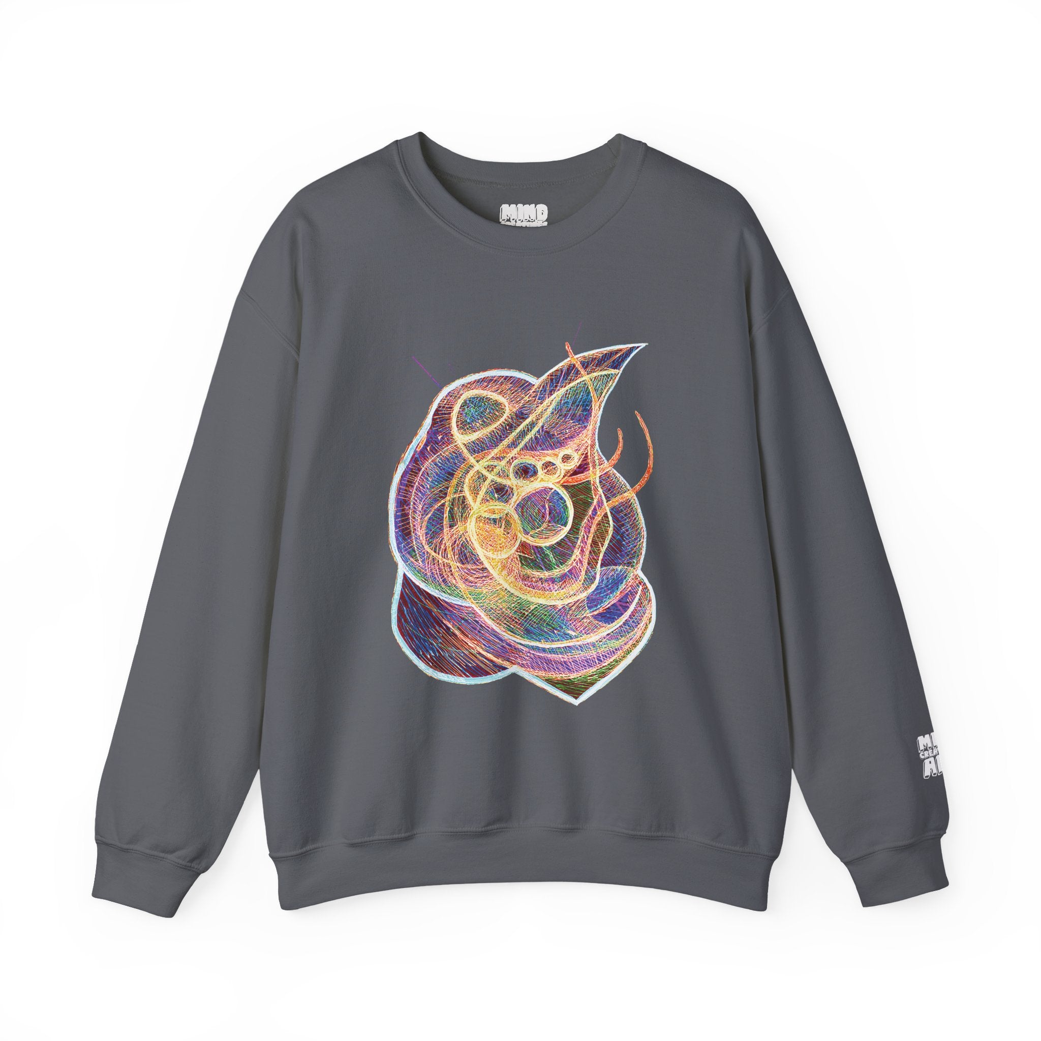 Renewal (Electric Yellow & Purple) Unisex Heavy Blend™ Crewneck Sweatshirt