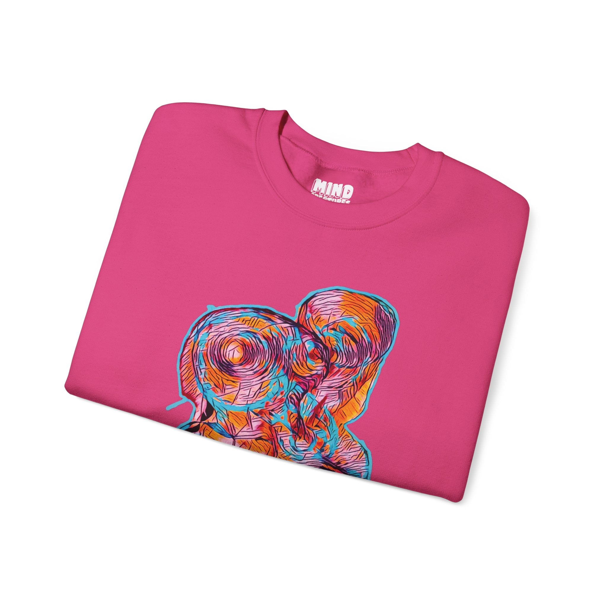 Curiosity (Pink) Unisex Heavy Blend™ Crewneck Sweatshirt