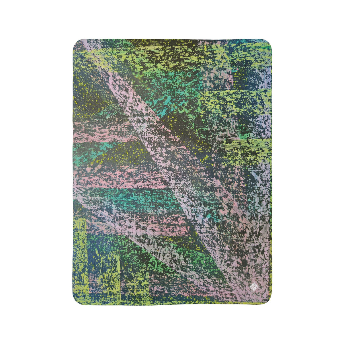Stream Fleece Sherpa Blanket