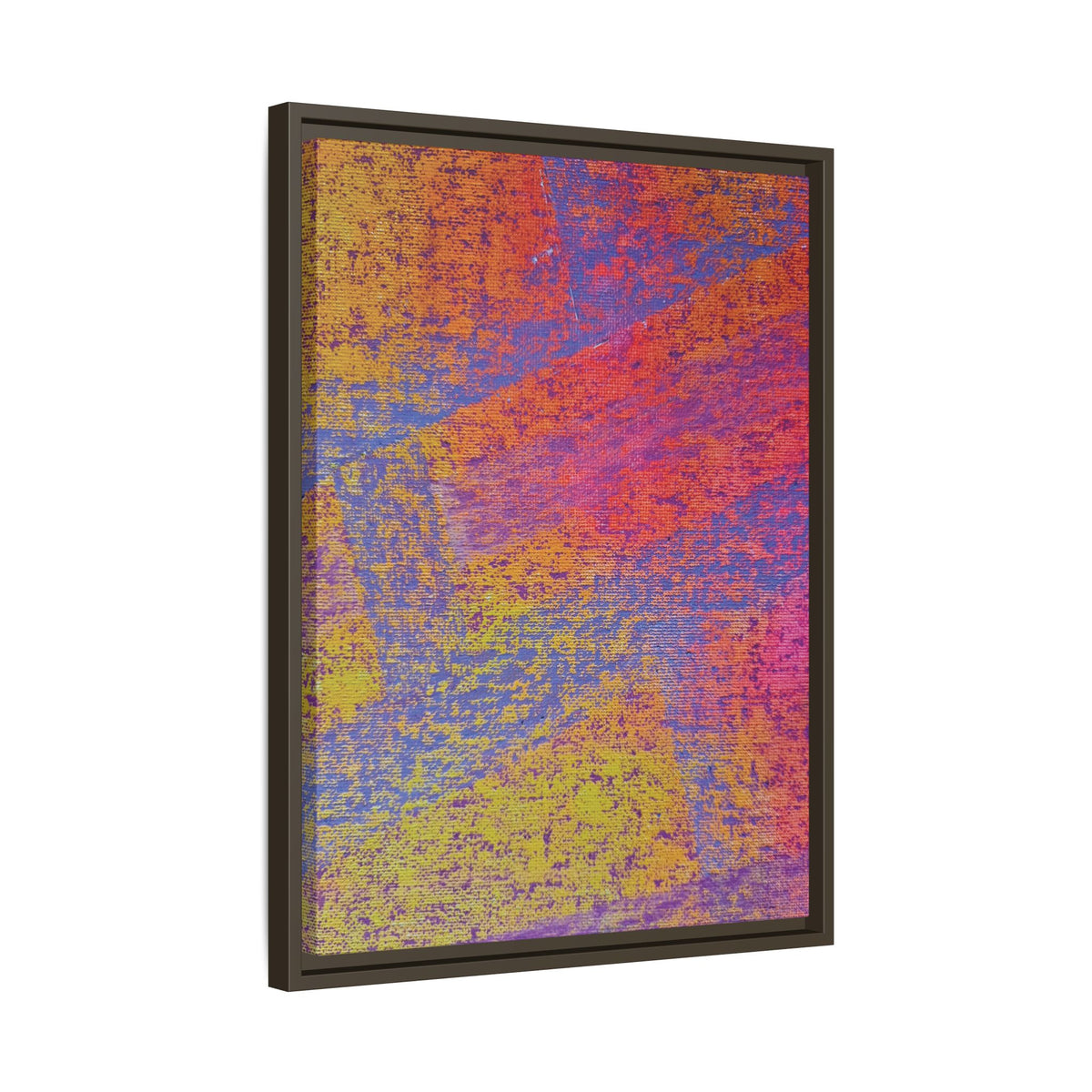 Sunset Matte Canvas, Framed