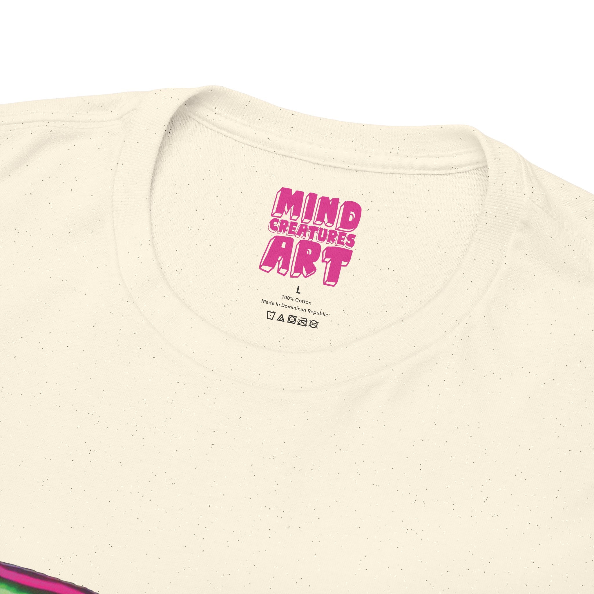 Cheshire (Pink & Green) Unisex Heavy Cotton Tee