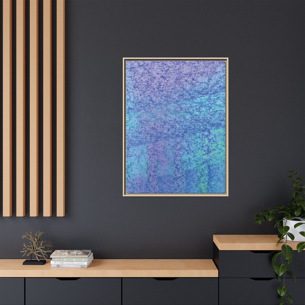 Oceanic (V2) Matte Canvas, Framed