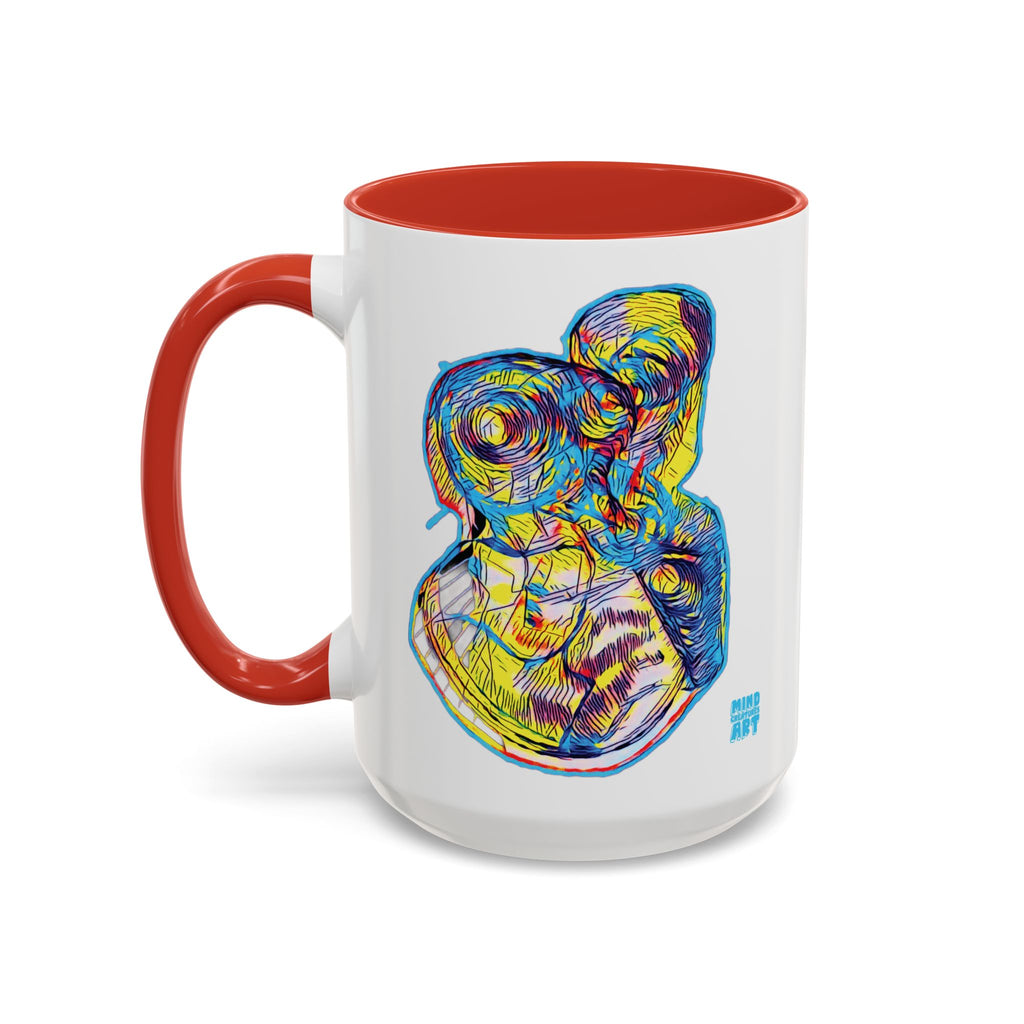 Curiosity (Neon) Accent Coffee Mug (11oz, 15oz)