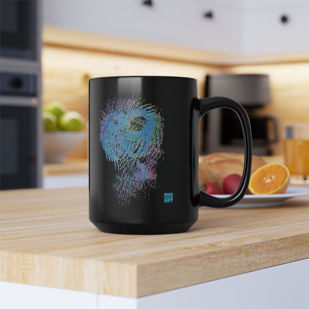 Party Monster Black Ceramic Mug (11oz, 15oz)
