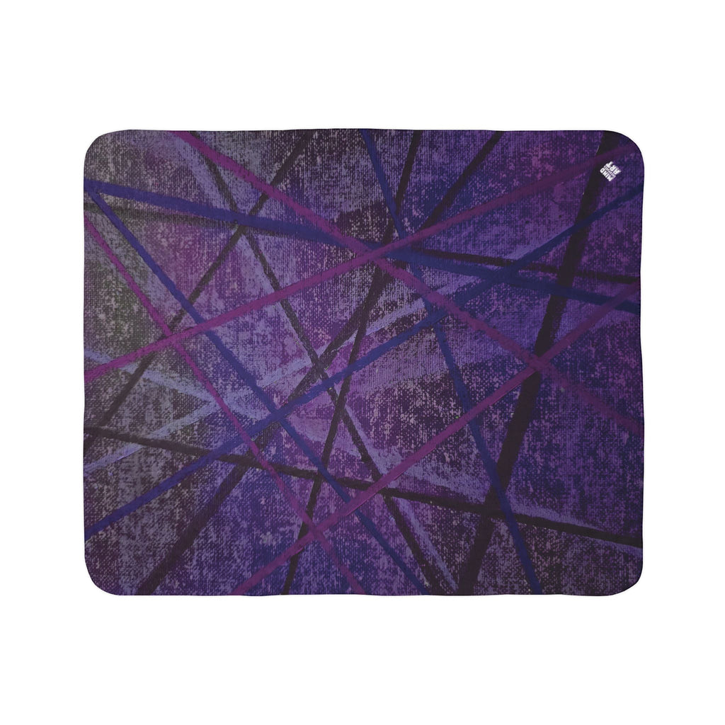 Knots (V2) Fleece Sherpa Blanket